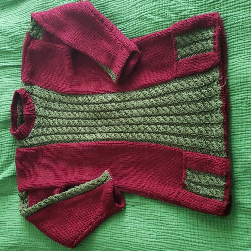 3/$45 Vintage handmade sweater